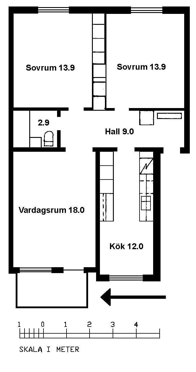 Åvallagatan 1 A, 575 32, EKSJÖ